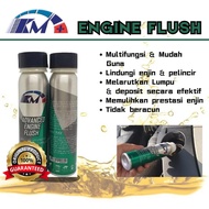 (100% Original ) KM+ Advanced  Engine Flush Universal Engine Cleaner Engine Treatment Pencuci Pember