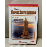 3D Puzzle Empire State Building CubicFun Brand