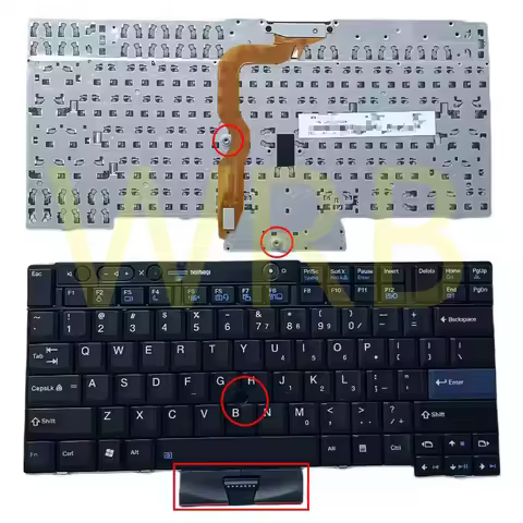 New Laptop Keyboard for Lenovo THINKPAD T410 X220 T400S T420 T510 T520 W510 W520