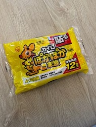 日本IRIS袋鼠家族貼式暖暖包10入
