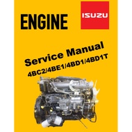 ISUZU ENGINE 4BC2 / 4BE1 / 4BD1 / 4BD1T SERVICE REPAIR MANUAL