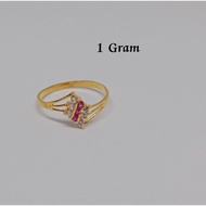Light Gold Ring 1gram Gold Ring Jewelry