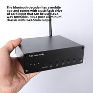 Bluetooth 5.0 Digital Player Digital Turntable WAV/Ape/FLAC Lossless Music U Disk SD Card Decoder