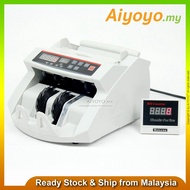 Banker Cash Money Notes Counter Count Bill Machine Bank Ringgit UV 3Pin