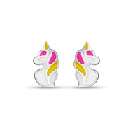 SK Jewellery Enchanted Unicorn 10K Gold Earrings