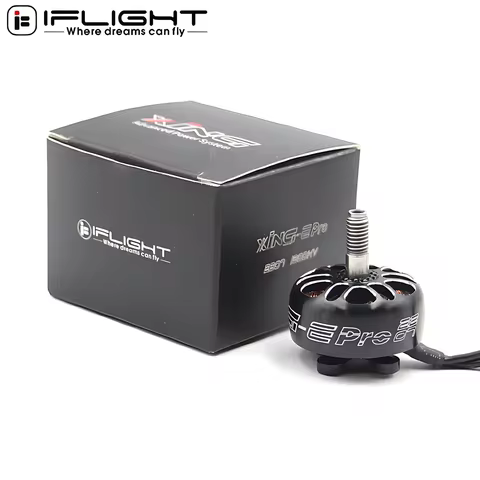 iFlight XING-E Pro 2207 1800KV 2450KV 2750KV Brushless Motor 2~6S Lipo 5mm Hollow Shaft for 5~6inch 