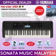 YAMAHA MUSIC ORIGINAL QUALITY PSR-E383 PORTABLE KEYBOARD PIANO CHILDREN HOME DECO PLAY PERFORMANCE