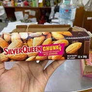 chocolate silver queen chunky bar chocolate  1 box