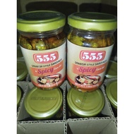555 Spanish Style Sardines Spicy 220g