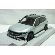 Benz 1: 18 NZG Mercedes EQB 2021 Silver ※ Alloy Openable
