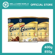 Glucerna (Chocolate, Vanilla, Wheat) 400g/800g
