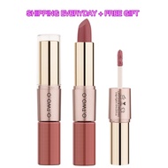 O.TWO.O 2 in 1 Matte Lipstick & Liquid Lipstick 12 Color Easy to Wear Matte OTWOO cosmetic Lip Gloss