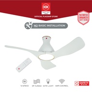 KDK E48GP (120cm) Wi-Fi and Apps Control DC LED Light Ceiling Fan