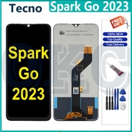 Original LCD For Tecno Spark Go 2023 LCD with Frame Display Touch Screen Digitizer Tecno spark 10c 1