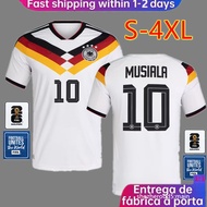 2026 German High-Quality Home White Football Jersey AAA+