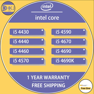 Used Intel Core i5 4430 i5 4400 i5 4460 i5 4570 i5 4590 i5 4670 i5 4690 i5 4690K Socket LGA1150 Quad