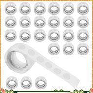 25 Rolls Glue Point Clear Balloon Glue Removable Adhesive Dots Double Sided Dots Glue Tape for Ballo