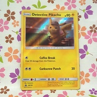 detective pikachu coffee break foil promo SM190 pokemon tcg english