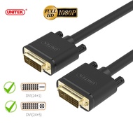 UNITEK Full HD 1080p DVI to DVI Cable 24+1pin DVI-D Cable