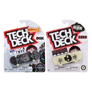 Tech Deck Zero Glow Skateboard Series Spin Master Ultra Rare Collection | Primitive Gold P Rod | DGK