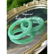 Ly Tao Green Marble Solid Plate Ring Size 55-58mm Sdep