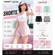 Women's 5 Inch 2-LayerShorts – Vsmash Sportwear Women's Sports Shorts | Lightweight, Quick Dry, Elas