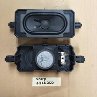 Sharp Speaker LC-32LE260M 32LE260M LC32LE260M 1 Set LED TV Speaker Ready Stock 8Ω 5W RSP-ZA704WJN3 1