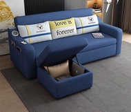 多功能梳化床 儲物梳化床 變形梳化 Sofa bed 儲物梳化床可拆洗沙發床帶USB 藍芽音響