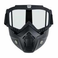BEST SELLER TaffSPORT BOLLFO Kacamata Goggles Mask Motor Retro Windproof / kacamata helm cross retro