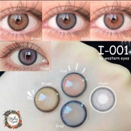 I-001# 14.2mm Korea Colour Contact Lens Free Casing [0.00-8.00]