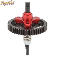 TOPTOOL Differential Slipper Clutch, Hollow 52T Slipper Clutch Hop Ups, Durable Stable Performance M