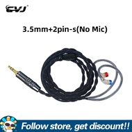 CVJ LS200-S คู่หูฟังชุบเงินเกลียวตัวเชื่อมต่อสาย2Pin-S สำหรับ TANGZU WANER CVJ Assassassassassassin 