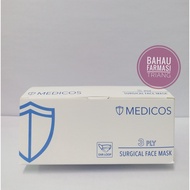 Face Mask - Medicos WHITE 50pcs