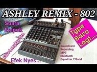 diskon mixer 8 channel ashley remix 802 remix-802 original