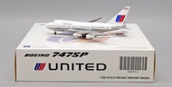 Special Offer JC Wings 1: 400 United Airlines B747SP N538PA Alloy Airplane Model Out of Print Model