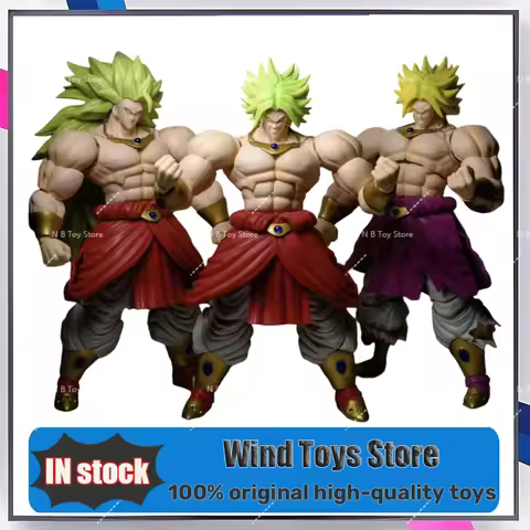 New Color Original Spot Beast God Seven Dragon Ball Shf Broly Super Saiyan Nordic God 01A 01B 01C B0