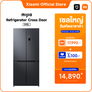 [New]Xiaomi Mijia ตู้เย็น 4 ประตู อินเวอร์เตอร์คู่ ช่วยลดกลิ่นและยับยั้งแบคทีเรีย ความจุ 18 คิว 510ล