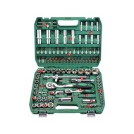 Socket Set Ratcheting Wrench Kit 13-Piece Automotive Repair Tool Set metallic Vanadium Steel Mechani