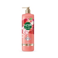 Sunsilk Shampoo Bio Active Rose Peach 380Mlซันซิล แชมพู เนเชอรัล ไบโอ แอคทีฟ น้ำมันโมริงก้าและพีชกุห