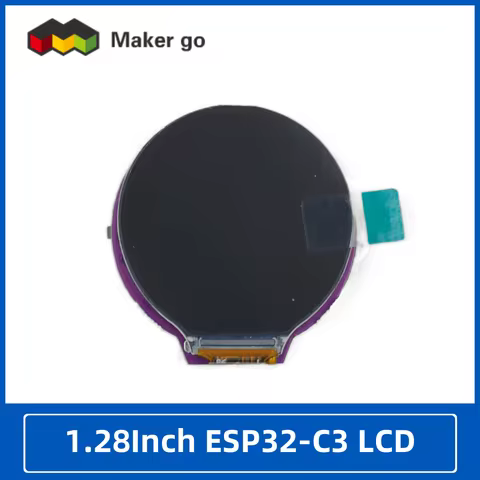 ESP32-C3 1.28 Inch Round Display GC9A01 IPS LCD Touch/Not Touching Screen ESP32 WIFI Bluetooth Dual 
