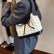 Korean Style Underarm Bag Luxury Classy Shoulder Hand Pu Leather Bag Large Capacity E7n2