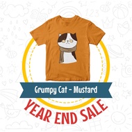 Tidbit Boys T-Shirts // Girls T-Shirts // Grumpy Cat // Mustard