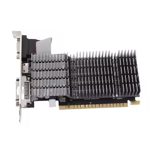 Graphics Card 3840x2160 Resolution GT710 4G GDDR3 Support DVI VGA HD Multimedia Interface Computer G