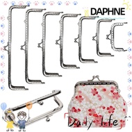 DAPHNE Purse Clasp Frame, Metal Vintage Purse Frame Kiss Clasp, Mini Bag Hardware Bag Kiss Clasp Loc