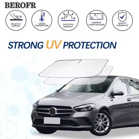 Windshield Sun Shade For Mercedes Benz B Class B180 B200 W245 W246 W247 Sunshade Sun Visor Protector