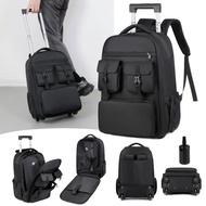 New Style Vacuum Compression Trolley Travel Backpack Business Travel Computer Backpack Large Capacit