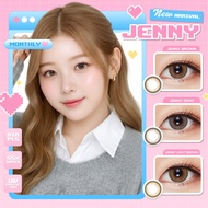 คอนแทคเลนส์🌈Jenny🌈 Brown / Gray (Kitty Kawaii) ขนาดกลาง 💖