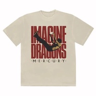 Imagine Dragons Vintage T-shirt rock band Music Funny印花