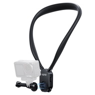 ที่วางตัวยึดคอแม่เหล็ก LLLLano พร้อมสายรัดหน้าอกปรับได้เข้ากันได้กับ Gopro DJI Osmo Action 5/4/3 Ins