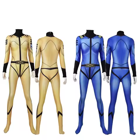 Space Battleship Yamato 2199 Cosplay Bodysuit Halloween Female Mori Snow Superhero Costumes Adult/Ki
